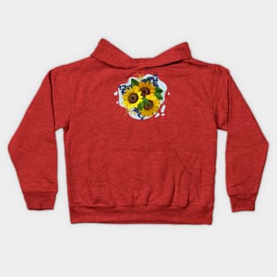 Sunflower Bouquet Kids Hoodie